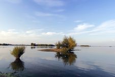Evening Over Lake Royalty Free Stock Photography Evening Over Lake Royalty Free Stock Photography