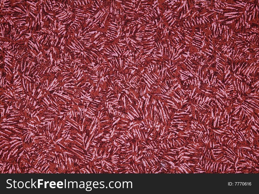 Red white striped carpet texture background