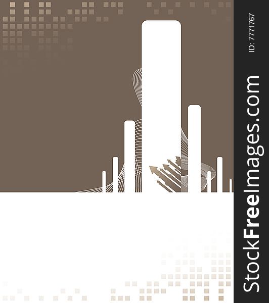 Brown abstract background with place for your text