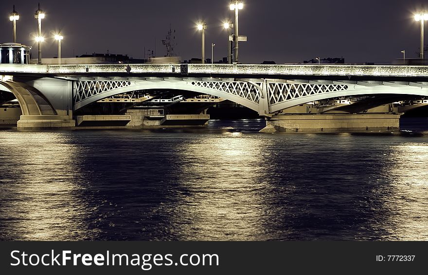 Bridge In St. Petersburg