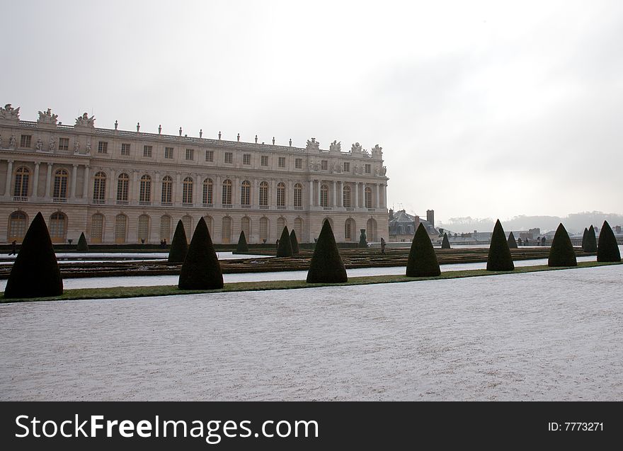 Chateau de Versailles  gardens, castle, paris