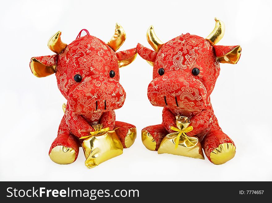 Year of the Ox Chinese festivals toys. Year of the Ox Chinese festivals toys