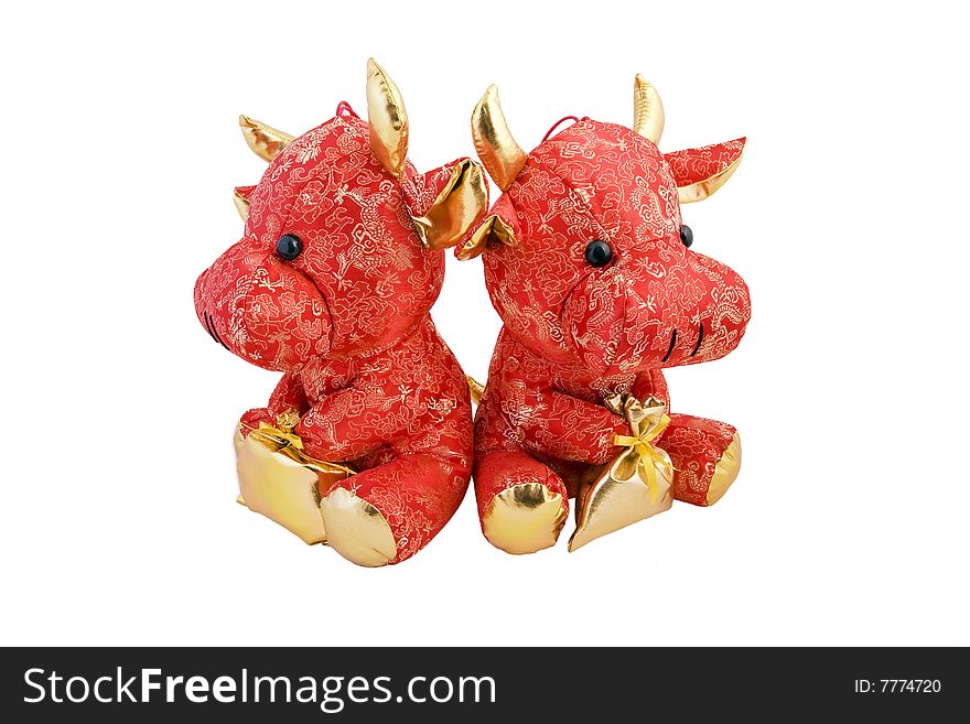 Year of the Ox Chinese festivals toys. Year of the Ox Chinese festivals toys