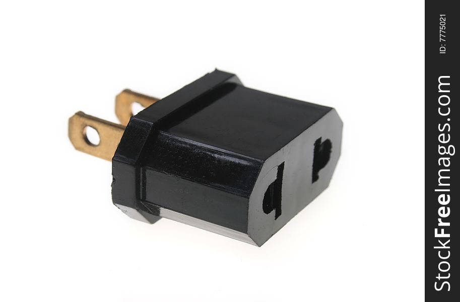 Adapter isolated on a white background