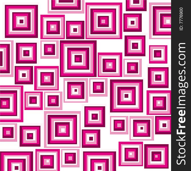 Background pattern vector illustration depicting pink and white rectangles. Background pattern vector illustration depicting pink and white rectangles.