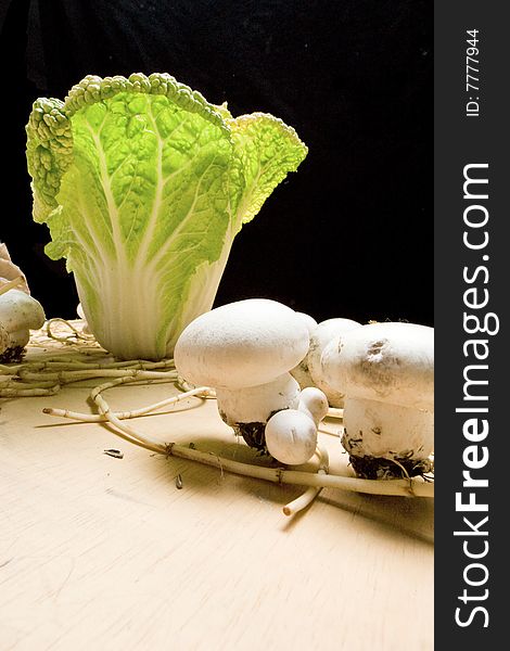 Cabbage And Mushroom 1