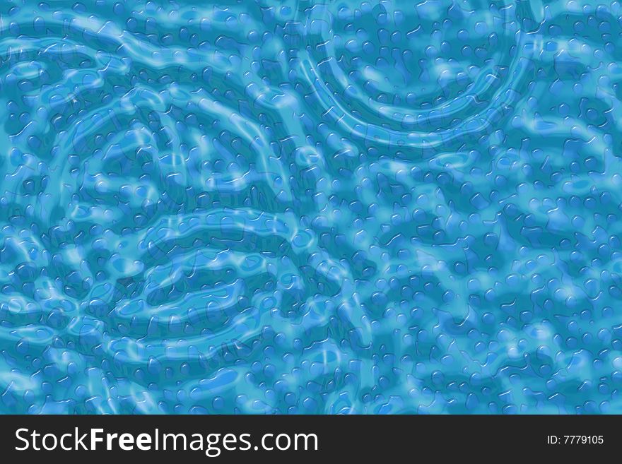Background of water and water drops. Background of water and water drops