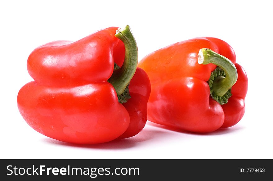 Sweet shiny peppers