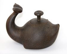 Whale Teapot Stock Photography