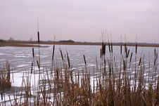 Frozen Lake Royalty Free Stock Image Frozen Lake Royalty Free Stock Image