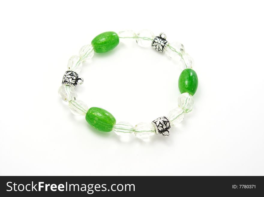 Bracelet isolated on the white background