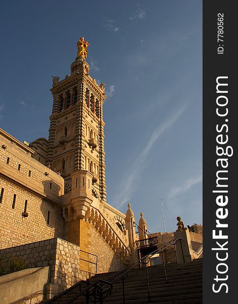 Churche Notre-Dame de la Garde. Churche Notre-Dame de la Garde