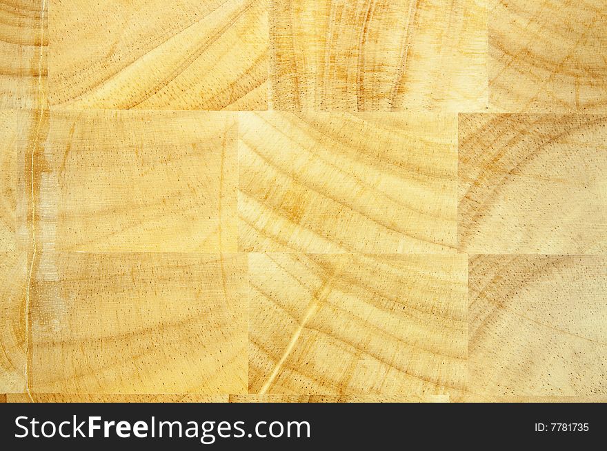 Hardwood Cutting Board - closeup background, texture