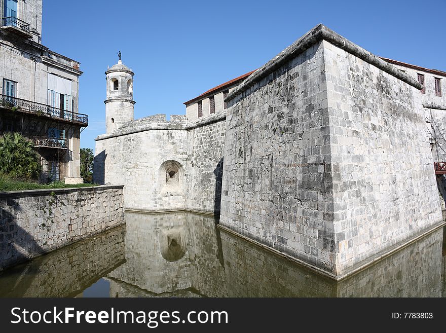 The Castle of Force in Havana, Cuba