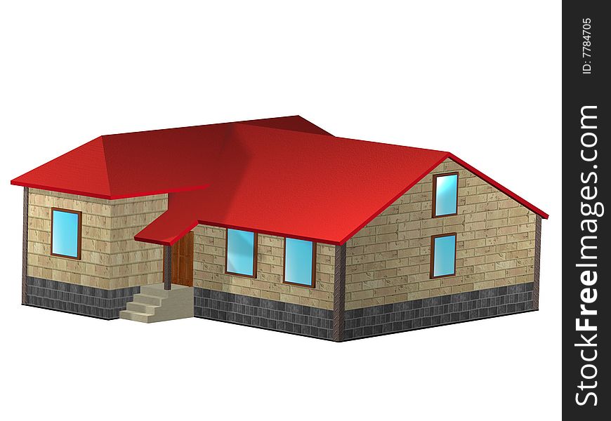 3D APARTMENT HOUSE