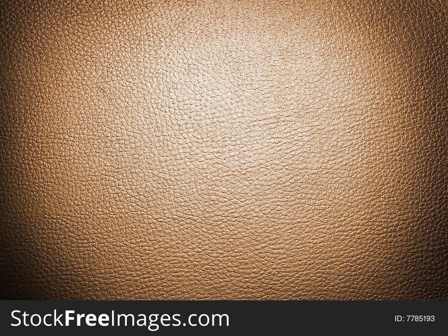 Brown leather textured background from skin of cow. Brown leather textured background from skin of cow