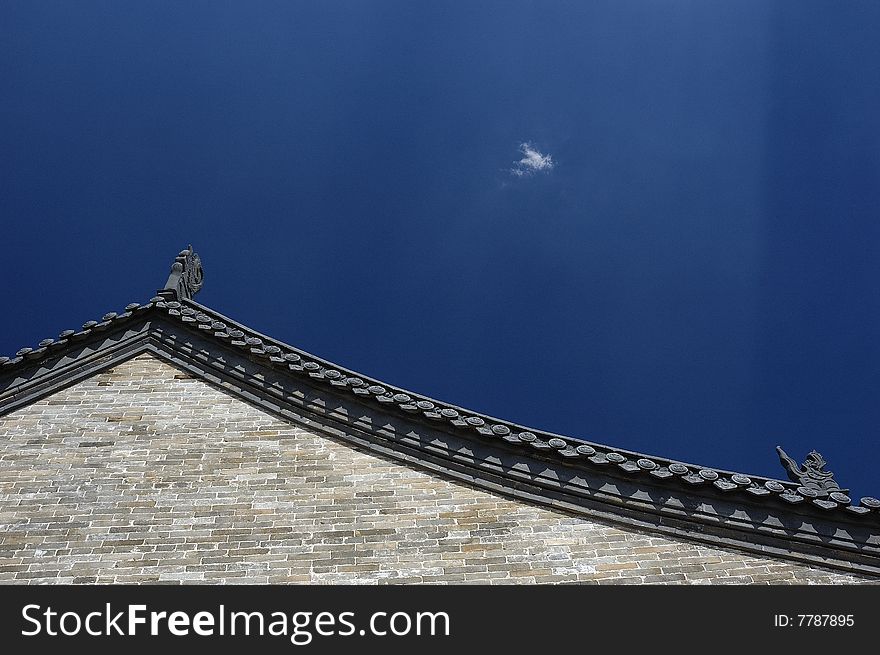 Traditional Building Roof