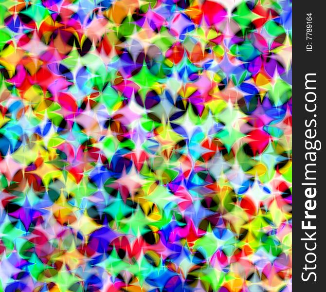 Multicolor abstract digital generated background. Multicolor abstract digital generated background