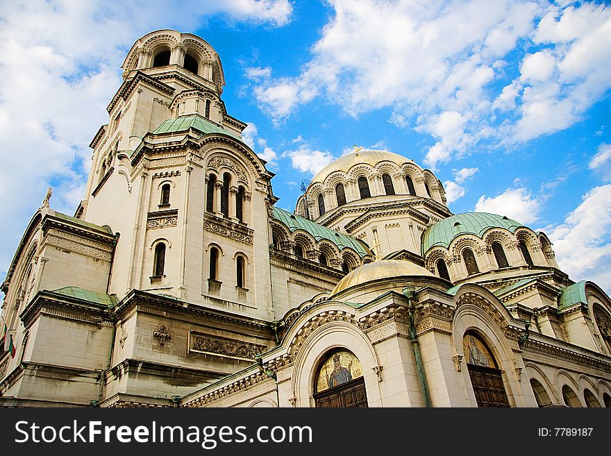 The Alexander Nevsky Cathedral in Sofia