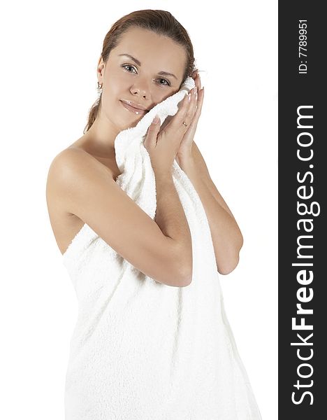 Girl With A Towel