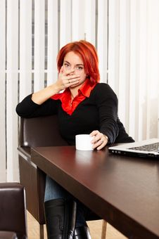 Tired Royalty Free Stock Photography Tired Royalty Free Stock Photography
