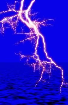 Thunderbolt Royalty Free Stock Photo