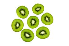 Kiwi Fruit Slices Royalty Free Stock Photos Kiwi Fruit Slices Royalty Free Stock Photos