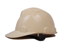 Safety Builder Helmet Side Left Royalty Free Stock Images