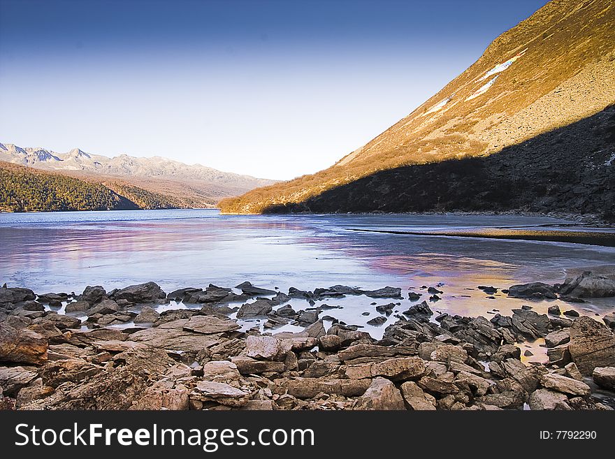 Lake noodles of freezing very of beauty. Lake noodles of freezing very of beauty