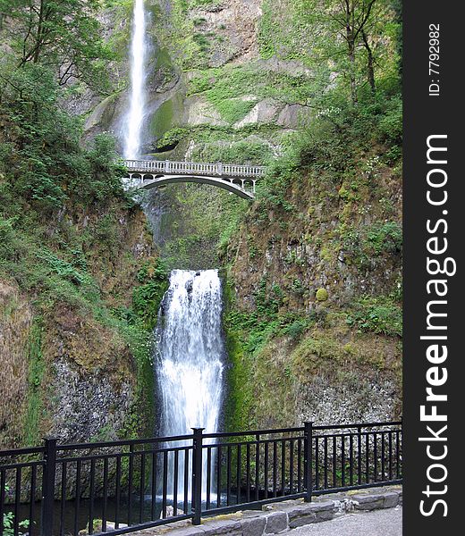 Multnomah Falls in the Morning