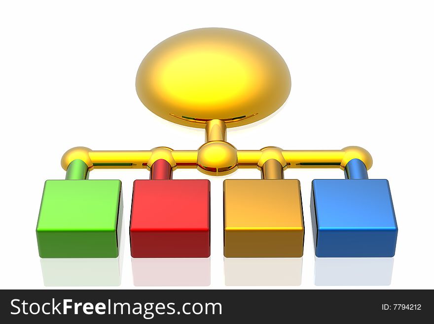 3d Network Connections