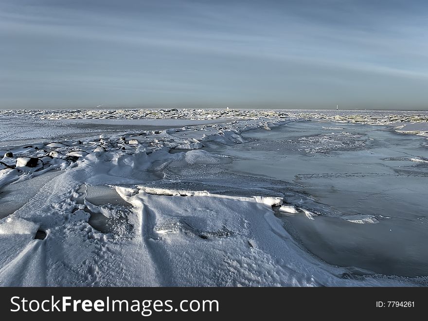 The ice sea