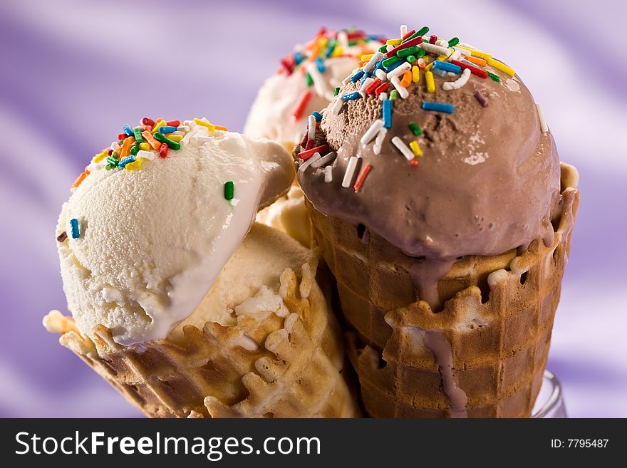 Ice-cream With Knick-knackery