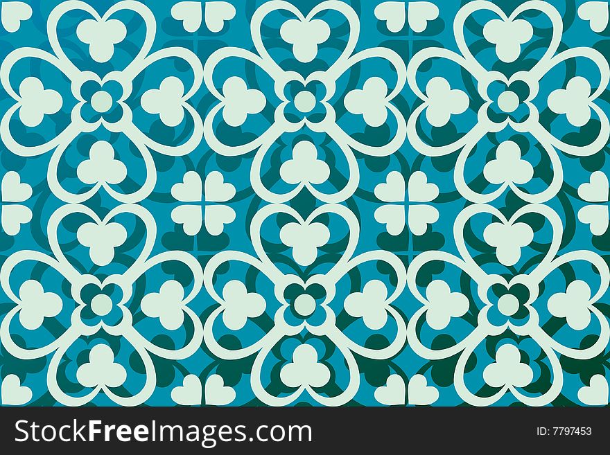 Abstract seamless colored pattern - vector illustration. Abstract seamless colored pattern - vector illustration