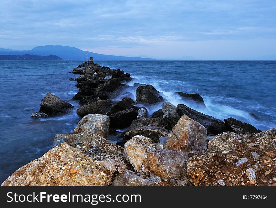 Sea And Rocks