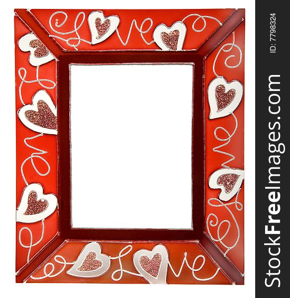 Frame for pictures to the day of sainted Valentine