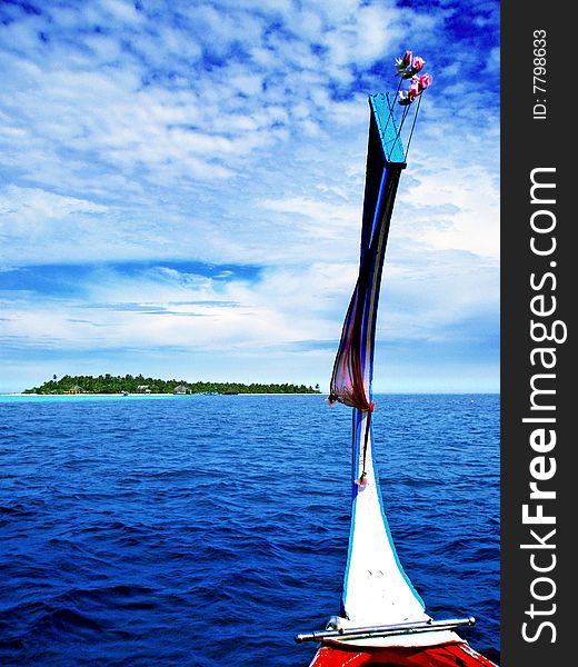 A beautiful Resort Island located in the Maldive Islands. A beautiful Resort Island located in the Maldive Islands