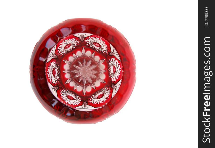 Red Crystal Jar Interior