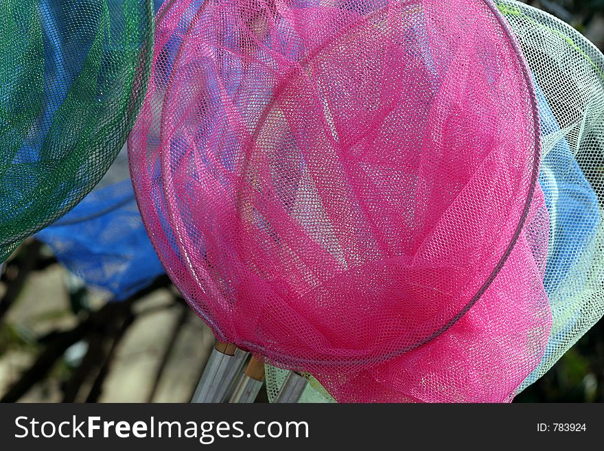 Colorful butterfly nets