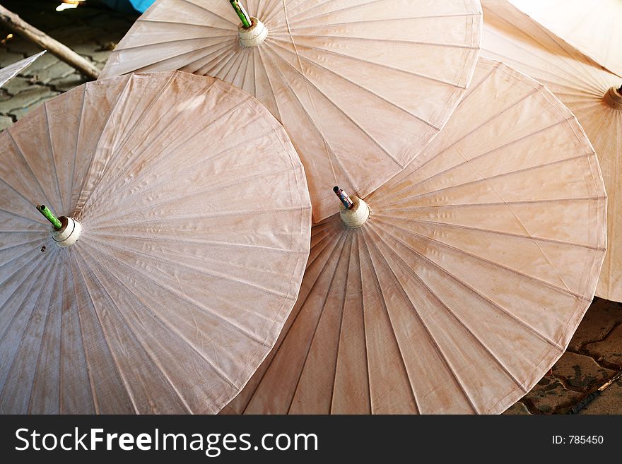 Traditional umbrella pattern - umrella making factory