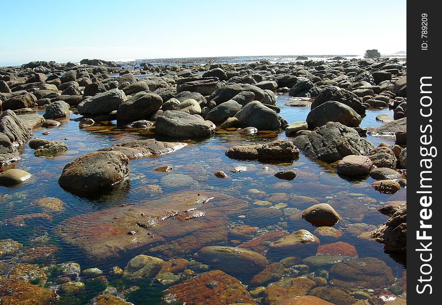 Stones in Cape Point Beach