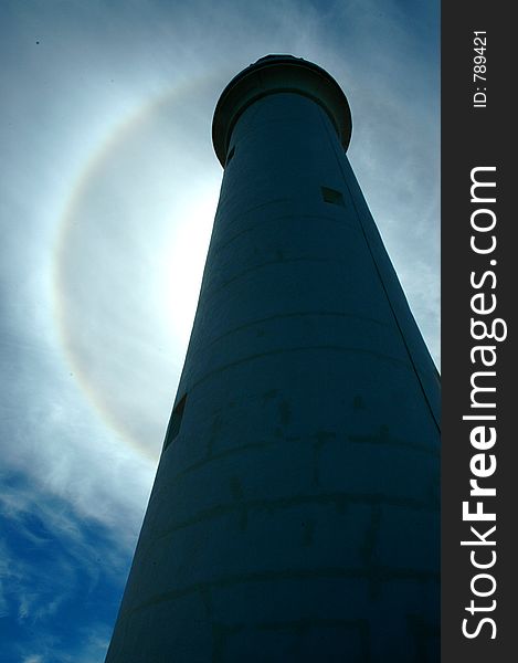 Lighthouse with Halo