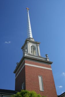 Church Steeple Royalty Free Stock Photography Church Steeple Royalty Free Stock Photography
