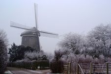 Ice Windmill Royalty Free Stock Photo