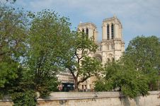 Notre-Dame De Paris Stock Photo