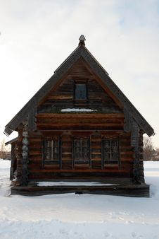 Old Russian House Royalty Free Stock Image Old Russian House Royalty Free Stock Image