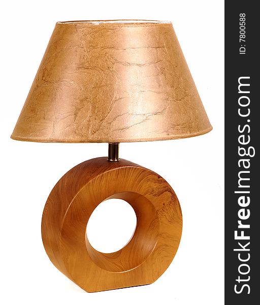 Brown lamp for lightining indoor
