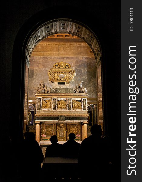 Saint John Tomb At Segovia Church