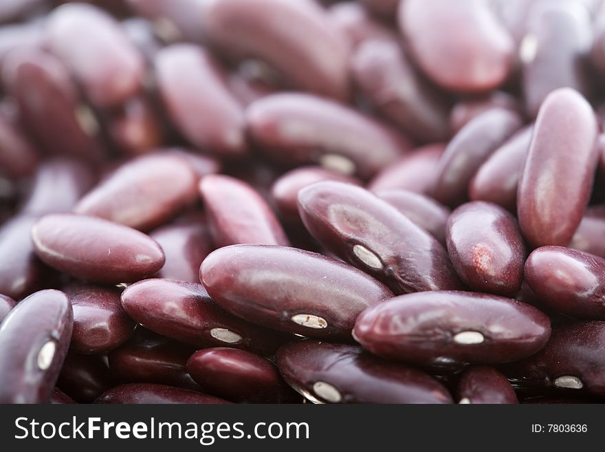 colorful macro shot of beans