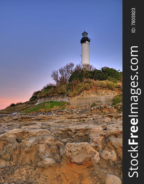 Lighthouse on the French coast